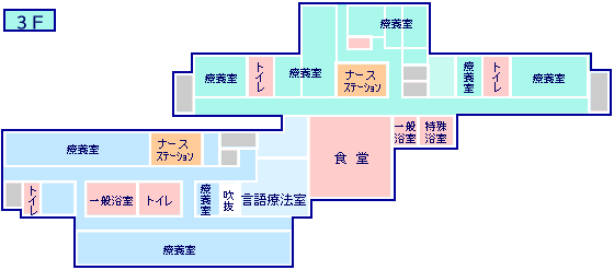鈴木病院平面図３F